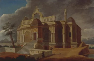 Mausoleum with Stone Elephants